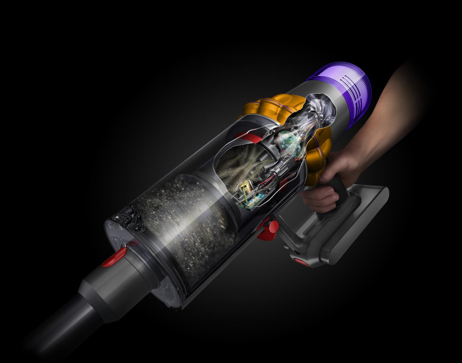 Cutaway image of the Dyson Hyperdymium motor